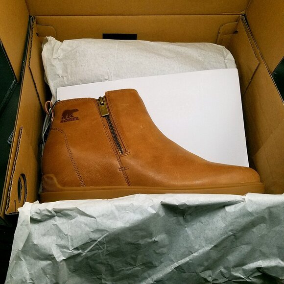 Sorel Evo II Zip Boots Men’s -Assorted Sizes –Brown –Waterproof Winter Boot –NEW - Picture 12 of 13